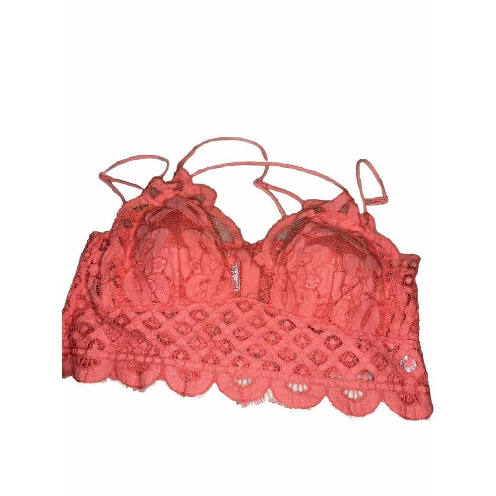 ZENANA Padded Lace Brown  Bralette Criss Cross Strap Woman Plus Size 3x Lingerie